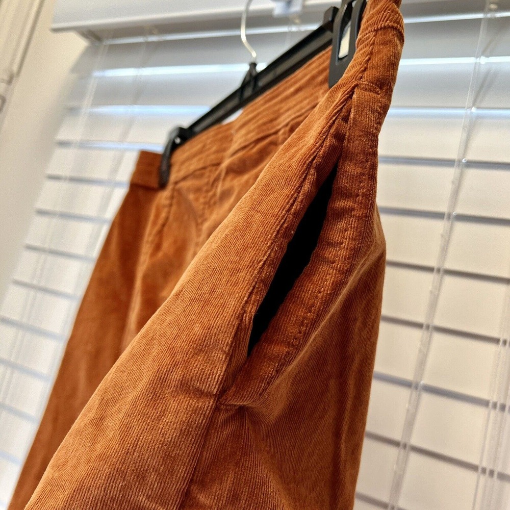 Knox Rose Corduroy Button-Front Mini Skirt Women's Size 4 Bronze Wave 90’s Y2k - Picture 7 of 11